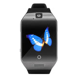 Q18S Smart Bluetooth Watch GSM Camera TF Card Wristwatch for Samsung