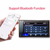 Shipping from USA7.0 HD 2DIN Car Bluetooth Touchscreen CD DVD Player Stereo MP3 AUX FM Radio USB SD