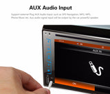 Shipping from USA7.0 HD 2DIN Car Bluetooth Touchscreen CD DVD Player Stereo MP3 AUX FM Radio USB SD