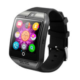 Bluetooth Smart Watch Curved surface Camera Support SIM Card For Smartphone