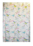 Bathroom Shower Curtains Thick Waterproof Curtains Window Treatments(Bird)