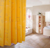 Bathroom Shower Curtains Thick Waterproof Curtains Window Treatments(Starfish)