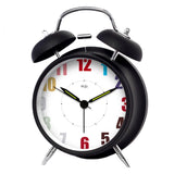 Alarm Clock Fashionable Decorative Clocks Mechanical Bedside Clock Black