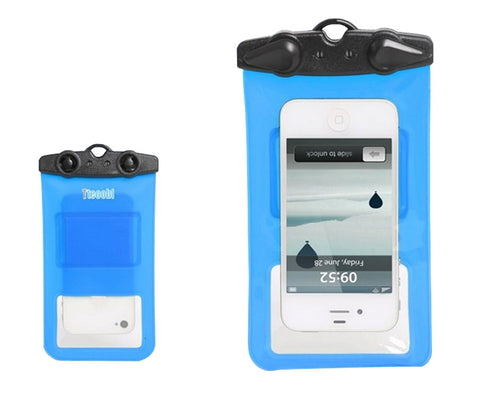"5.9""*3.5""BLUE Waterproof Underwater Swimming Diving Dry Bag Pouch"