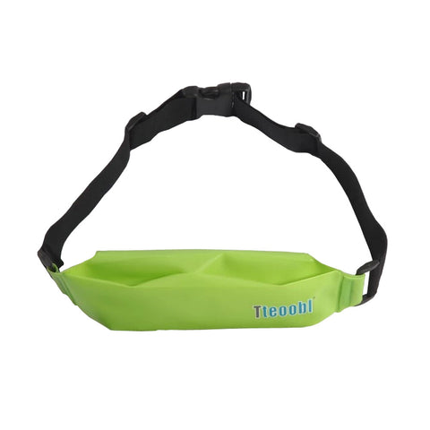 "6.9""* 2.1""GREEN Waterproof Running Climbing Rafting Dual-use Dry Bag Pouch"