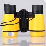 Binocular Telescope 8x40 Miniature Toy  Telescope Suit To Kids Yellow