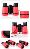 Children High Definition Telescope Binocular Mini Portable Telescope Toys Red