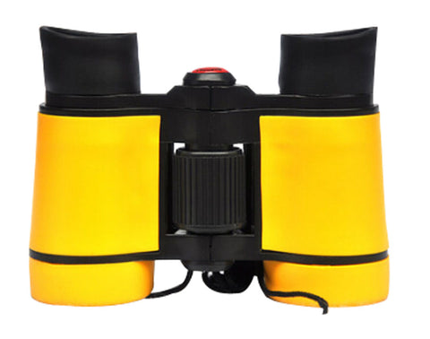Children High Definition Telescope Binocular Mini Portable Telescope Toys Yellow