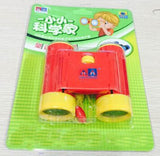 Children High Definition Telescope Binocular Portable Scientific Toys Red