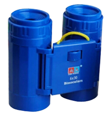 Children High Definition Telescope Binocular Portable Scientific Toys Army Blue