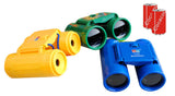 Children High Definition Telescope Binocular Portable Scientific Toys Army Blue