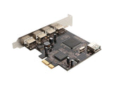 4 External Port and One Internal Port USB 2.0 PCI-e x1 Card