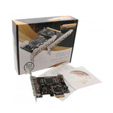 4 External Port and One Internal Port USB 2.0 PCI-e x1 Card