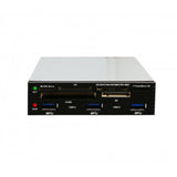 3.5" Drive Bay 3 Port USB 3.0 Hub & 6 slot Card Reader