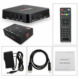 Supersonic(R) MxQ 4K Android(TM)7.1 Smart TV Box with Quad-Core Processor