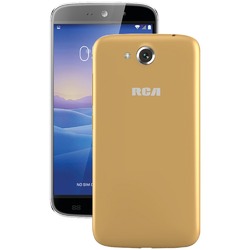 RCA(R) RLTP5567-CHAMPAGNE 5.5 Android(TM) Quad-Core Smartphone (Beige/Champagne)