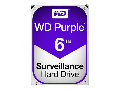 Western Digital Purple 3.5" 6TB SATA3 64MB 5400RPM (Surv.)