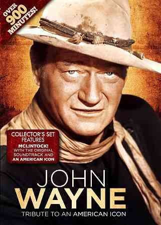 JOHN WAYNE-TRIBUTE TO AN AMERICAN ICON (DVD)-NLA!
