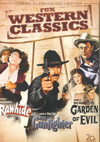 FOX CLASSIC WESTERNS COLLECTION (DVD/3PK/FS/GARDEN OF E/GUNFIGH/RAWHIDE/SAC