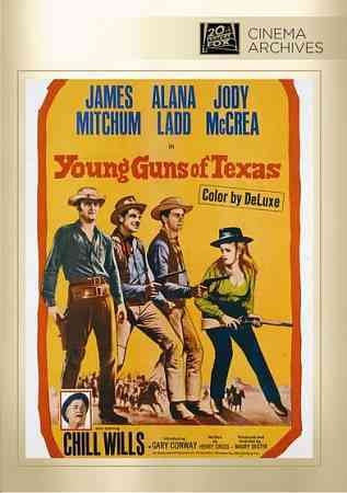 MOD-YOUNG GUNS OF TEXAS (DVD/NON-RETURNABLE/1962)