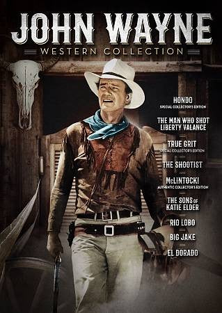 JOHN WAYNE WESTERN COLLECTION (DVD) (9DISCS/WS)