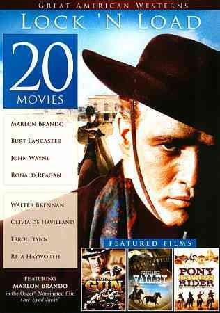 20-FILM GREAT AMERICAN WESTERNS-LOCK N LOAD (DVD) (4DVD SLIMLINE)