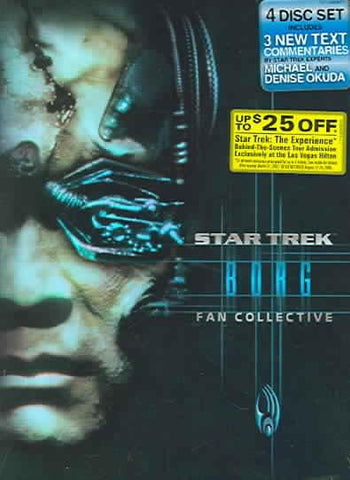 STAR TREK FAN COLLECTION-BORG (DVD) (4DISCS/WS)
