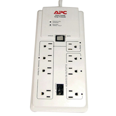 APC(R) P8GT 8-Outlet Energy-Saving Surge Protector
