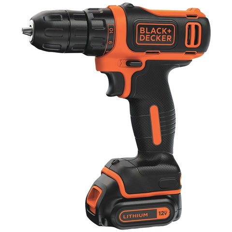 BLACK+DECKER(TM) BDCDD12C 12-Volt MAX* Cordless Lithium Drill/Driver