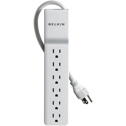 Belkin(R) BE106000-04 6-Outlet Home/Office Surge Protector (4ft cord)