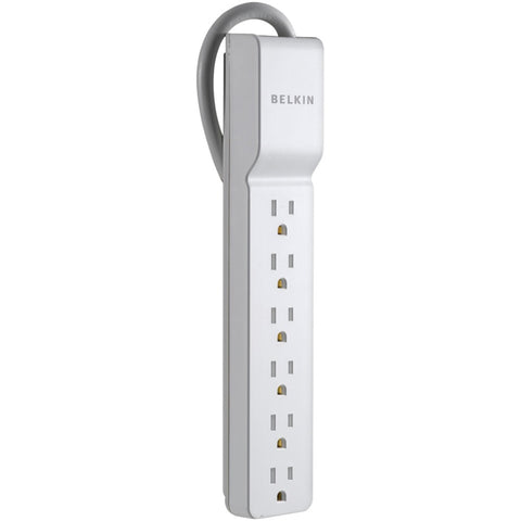 Belkin(R) BE106000-2.5 6-Outlet Home/Office Surge Protector (2.5ft cord)