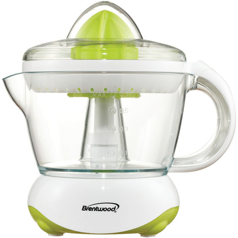 Brentwood Appliances J-15 White Citrus Squeezer/Juicer