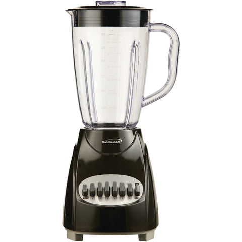 Brentwood Appliances JB-220B 12-Speed Blender with Plastic Jar (Black)