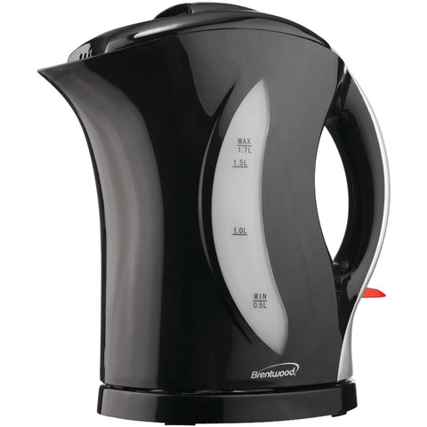 Brentwood Appliances KT-1618 1.7-Liter Cordless Plastic Tea Kettle