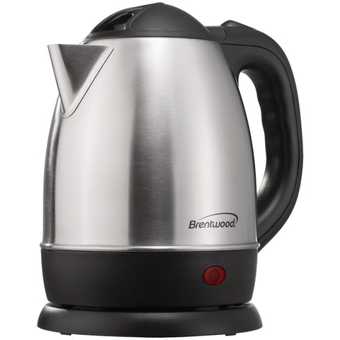 Brentwood Appliances KT-1770 1.2-Liter Stainless Steel Electric Cordless Tea Kettle