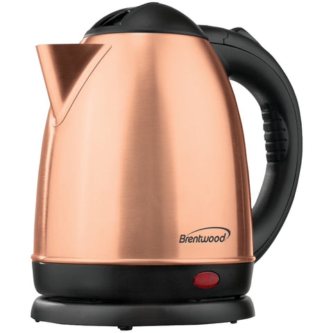 Brentwood Appliances KT-1780RG Electric Stainless Steel Kettle (1.5 Liter)