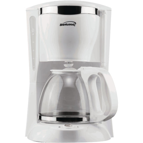 Brentwood Appliances TS-216 12-Cup Coffee Maker (White)