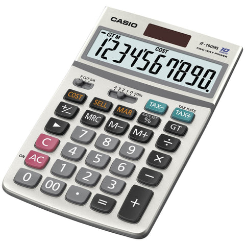 CASIO(R) JF100MSSIH Solar Calculator