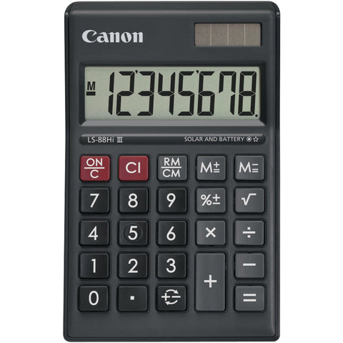 Canon(R) 4425B008 LS-88HI III-BK Mini Desktop Calculator