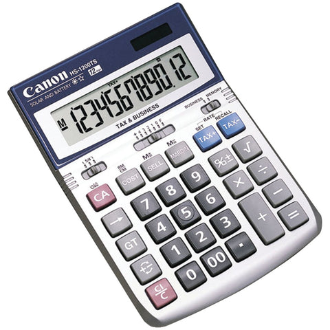 Canon(R) 7438A023 HS1200TS 12-Digit Calculator