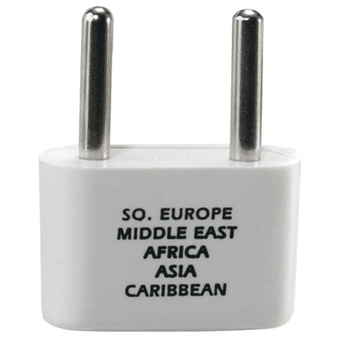 Conair(R) NW1C Adapter Plug for Europe, Middle East, Parts of Africa & Caribbean