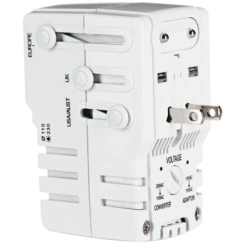 Conair(R) TS253ADN Power Adapter/Converter with Surge Protection