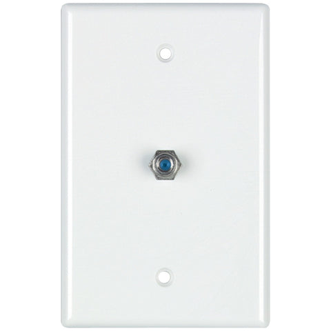 DataComm Electronics 32-2024-WH 2.4GHz Coaxial Wall Plate (White)