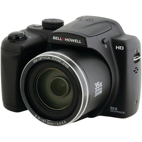 Bell+Howell(R) B35HDZ 20.0-Megapixel B35HDZ Digital Camera with 35x Optical Zoom