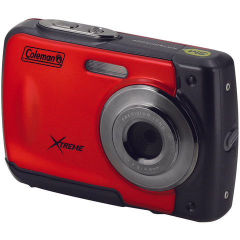 Coleman(R) C20WP-R 18.0-Megapixel C20WP Xtreme HD Waterproof Digital Camera (Red)
