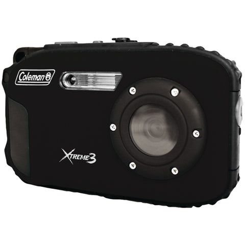 Coleman(R) C9WP-BK 20.0-Megapixel Xtreme3 HD Video Waterproof Digital Camera (Black)