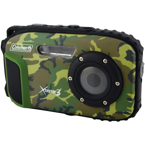 Coleman(R) C9WP-CAMO 20.0-Megapixel Xtreme3 HD Video Waterproof Digital Camera (Camo)