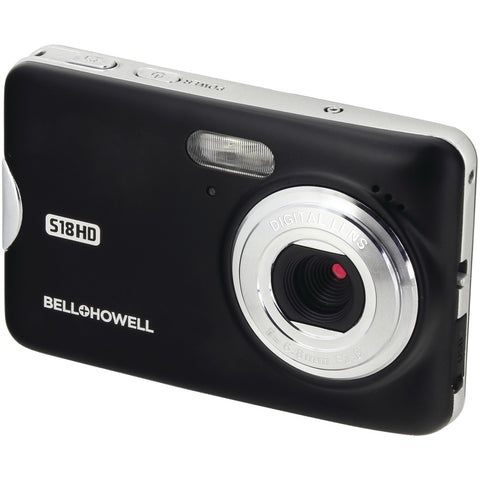 Bell+Howell(R) S18HD-BK S18HD 18.0-Megapixel HD Digital Camera (Black)