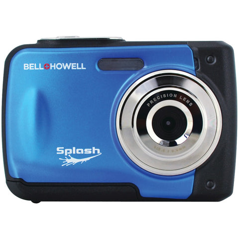 Bell+Howell(R) WP10-BL 12.0-Megapixel WP10 Splash Waterproof Digital Camera (Blue)