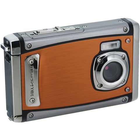 Bell+Howell(R) WP20-O 20.0-Megapixel 1080p HD WP20 Splash3 Underwater Digital Camera (Orange)